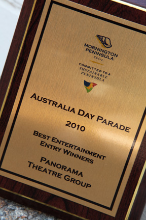 Australia Day Parade Award